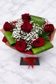 Half a Dozen Red Roses